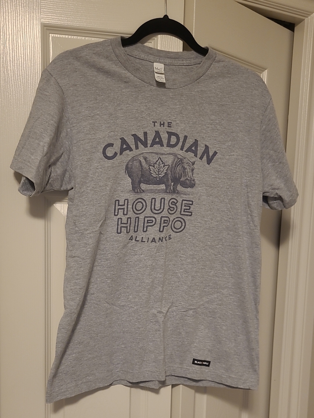 The Canadian House Hippo Alliance Graphic Tee - Light Gray